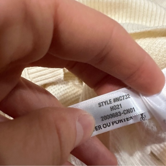 NWOT Madewell asherton knit open front cardigan lighthouse - Picture 5 of 5